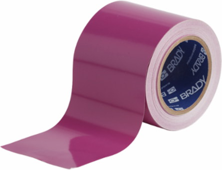 GuideStripe™ Floor Tape 4 in W x 100 ft L Vinyl Purple