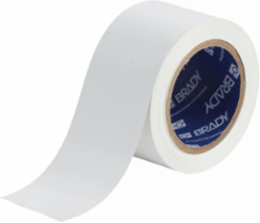 GuideStripe™ Floor Tape 3 in W x 100 ft L Vinyl White