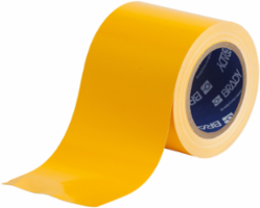 GuideStripe™ Floor Tape 4 in W x 100 ft L Vinyl Yellow