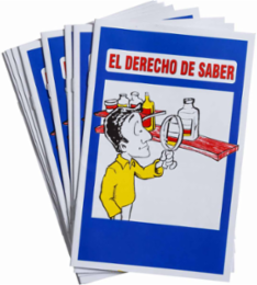 Right To Know Booklets - Spanish, Pack of 10 Each