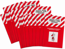 PRINZING SPANISH LOCKOUT BOOKS 25/EA