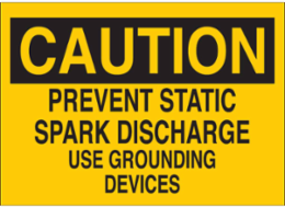 CAUTION Sign, 10 Inch H x 14 Inch W, Polystyrene, Abrasion-Resistant, Outdoor Use