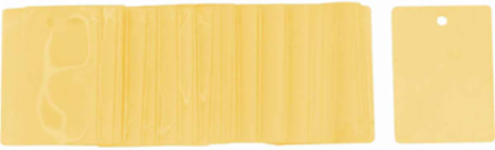 Laminator Pouches, Yellow, 2.5 " H x 3.5" W, Pack of 50 Each