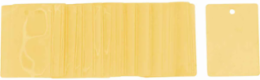 Laminator Pouches, Yellow, 2.5 " H x 3.5" W, Pack of 50 Each