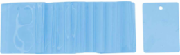 Heat Laminator Supplies, Blue, 2.5 " H x 3.5" W, Pack of 50 Each