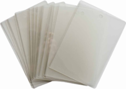 Laminator Pouches, Clear, 3.5 " H x 5" W, Pack of 50 Each