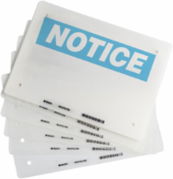 Laminating Pouches, 11" H x 8" W, Pack of 10 Each