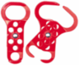 Steel Lockout Hasp, Powder Coated