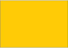 Blank Sign, 3.5 Inch H x 5 Inch W x 0.06 Inch D, Yellow, Polystyrene