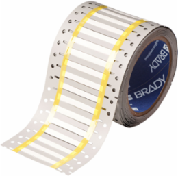 High Temp PermaSleeve PVDF Wire Marking Sleeves, White, 0.125" Dia x 2" W