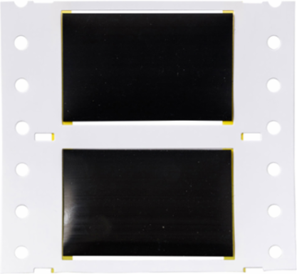 High Temp PermaSleeve PVDF Wire Marking Sleeves, Black, 0.75" Dia x 2" W