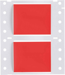 PermaSleeve HX 3 Inch Heat Shrink Wire Marking Sleeves, 2:1 Shrink Ratio, Red