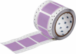 PermaSleeve HX 3 Inch Heat Shrink Wire Marking Sleeves, 2:1 Shrink Ratio, Violet