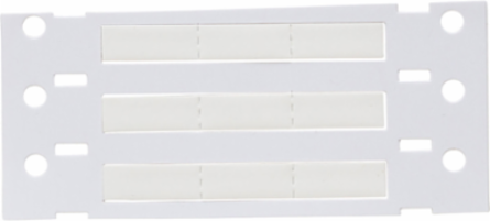 PermaSleeve HX Heat Shrink Double Sided Wire Marking Sleeves, White, 0.125" Dia x 0.67" W, Roll of 30000 Each