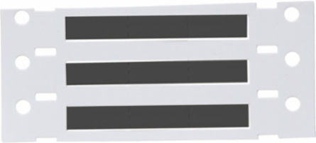 PermaSleeve HX Heat Shrink Double Sided Wire Marking Sleeves, Black, 0.187" Dia x 0.67" W