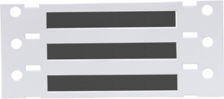 PermaSleeve HX Heat Shrink Double Sided Wire Marking Sleeves, Black, 0.187" Dia x 0.5" W