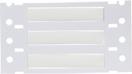 PermaSleeve HX Heat Shrink Double Sided Wire Marking Sleeves, 0.187" Dia x 2.3" W, White