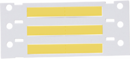 PermaSleeve HX Heat Shrink Double Sided Wire Marking Sleeves, 0.187" Dia x 1.15" W, Yellow
