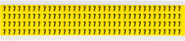 CleanLift Repositionable Number & Letter Labels, 0.25 Inch Width, Black on Yellow