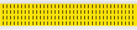 Repositionable Number and Letter Labels, 0.375 Inch H x 0.25 Inch W, Black on Yellow