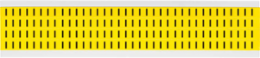 Repositionable Number and Letter Labels, 0.375 Inch H x 0.25 Inch W, Black on Yellow