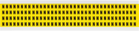 Repositionable Number and Letter Labels, 0.375 Inch H x 0.25 Inch W, Vinyl Cloth