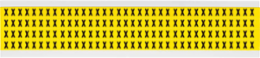Repositionable Vinyl Cloth Labels, Non-Reflective, 0.375 In H x 0.25 In W