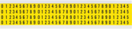 CleanLift® Repositionable Number and Letter Labels, 0 to 9, 0.375 Inch H x 0.25 Inch W