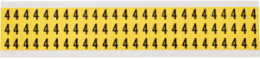 Repositionable Vinyl Cloth Number & Letter Labels, 0.5 Inch H x 0.344 Inch W