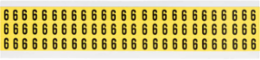 Repositionable Number and Letter Labels, 0.5 Inch H x 0.344 Inch W, CleanLift Vinyl