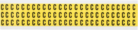 CleanLift Repositionable Number and Letter Labels, 0.5 in H x 0.344 in W, Vinyl Cloth