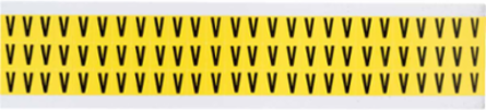 Repositionable Number & Letter Labels, 0.5 Inch H x 0.344 Inch W, Vinyl Cloth