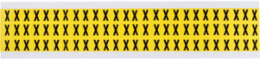 Die-Cut Repositionable Number & Letter Labels, 0.5 H x 0.344 W, Vinyl Cloth