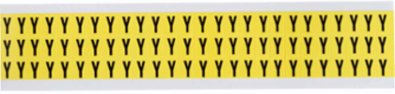 Repositionable Number and Letter Labels 0.5 Inch H x 0.344 Inch W, Vinyl Cloth