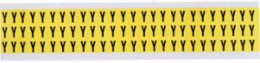 Repositionable Number and Letter Labels 0.5 Inch H x 0.344 Inch W, Vinyl Cloth