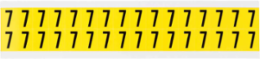 Repositionable Number and Letter Labels 0.75 Inch H x 0.563 Inch W, Vinyl Cloth