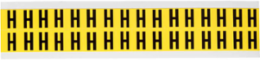 Repositionable Number & Letter Labels, 0.75 Inch H x 0.563 Inch W, Vinyl Cloth