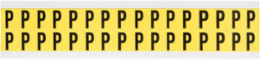 Repositionable Number and Letter Labels, 0.75 Inch H x 0.563 Inch W, Vinyl Cloth