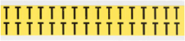 Repositionable Vinyl Cloth Number & Letter Labels, 0.75 Inch H x 0.563 Inch W