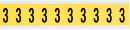Repositionable Number and Letter Labels, 1.5 Inch x 0.875 Inch, Vinyl Cloth