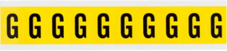Repositionable Number and Letter Labels, 1.5 Inch x 0.875 Inch, Vinyl Cloth