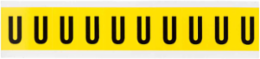 Repositionable Number & Letter Labels, 1.5 Inch x 0.875 Inch, Vinyl Cloth