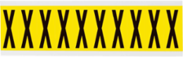 Repositionable Number and Letter Labels, 2.25 Inch x 0.875 Inch, Vinyl Cloth