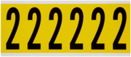CleanLift® Repositionable Number and Letter Labels, 3.5 Inch x 1.5 Inch