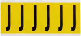 Repositionable Number and Letter Labels, 3.5 in H x 1.5 in W, Vinyl Cloth