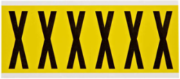 Repositionable Number and Letter Labels, 3.5 Inch x 1.5 Inch, CleanLift Vinyl Cloth
