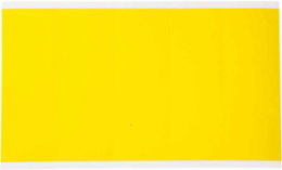 Repositionable Vinyl Cloth Blank Labels 3.875 Inch H, Weather-Resistant, Yellow