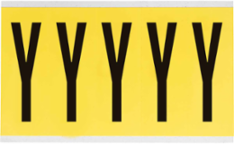 Repositionable Number & Letter Labels, 5 Inch H x 1.75 Inch W, Vinyl Cloth