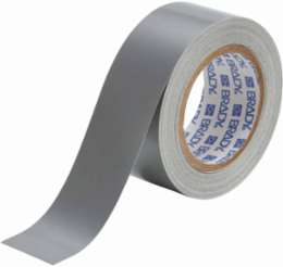 Solid Color Banding Tape for Pipe Marking - Roll Form, Pressure Sensitive Vinyl, Gray, 2" x 30 Yd