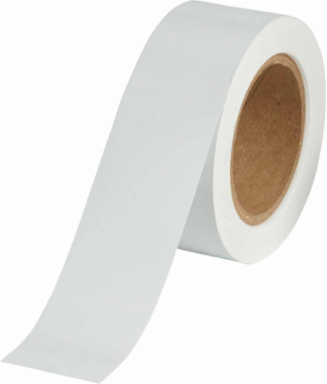 Pipe Marking Tape, 30 yd H x 2" W x 30 yd L, Clear